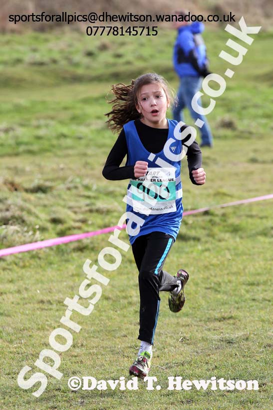 Under-13 girls NEHL, Wrekenton. Photo: David T. Hewitson/Sports for All Pics